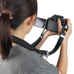 Vanguard Connect 3N1 NS 30 BK Black 3-in-1 Quick-Release Camera & Binocular Strap System