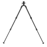 Vanguard EQ-Precision 3QS A Aluminum Gun Bipod with Ball Head & Quick-Release Pic Rail Adapter – Extended Height Shooting Support (13–27