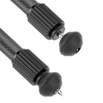 Vanguard EQ-Precision 3QS C Carbon Shooting Bipod | Ball Head Picatinny Rail Hunting Bipod