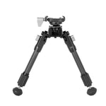 Vanguard Equalizer 1ARCA C Carbon Fiber Shooting Bipod | ARCA-Compatible Hunting Bipod