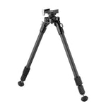 Vanguard Equalizer 3ARCA C Carbon Fiber Shooting Bipod | ARCA-Compatible Hunting Bipod for Prone, Sitting, Kneeling