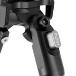 Vanguard Equalizer 3QS A Aluminum Gun Bipod with Quick-Release Pic Rail Adapter – Extended Height Shooting Support (12.5–26.5