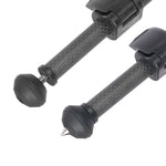 Vanguard Quest B62 C Carbon Fiber Shooting Bipod with Removable ARCA-Compatible V-Yoke