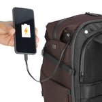 Vanguard VEO Lite B20L Camera & Everyday Backpack (Chocolate) – Fits Full-Frame Camera with 70–200mm Attached + 3 Lenses, 14