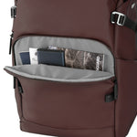 Vanguard VEO Lite B20L Camera & Everyday Backpack (Chocolate) – Fits Full-Frame Camera with 70–200mm Attached + 3 Lenses, 14