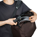 Vanguard VEO Lite B25L Camera & Everyday Backpack (Chocolate) – Fits Full-Frame Camera with 70–200mm Attached + 3–4 Lenses, 16