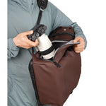 Vanguard VEO Lite B30L Camera & Everyday Backpack (Chocolate) – Fits Full-Frame Camera with 70–200mm Attached + 4 Lenses, 16