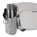 Vanguard VEO Lite S7L Camera & Everyday Shoulder Bag (Cream) – Fits Mirrorless Camera + Multiple Lenses, Tablet Storage, Removable Dividers, Easy-Clean Water-Resistant Design
