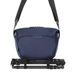 Vanguard VEO Lite S7L Camera & Everyday Shoulder Bag (Navy) – Fits Mirrorless Camera + Multiple Lenses, Tablet Storage, Removable Dividers, Easy-Clean Water-Resistant Design