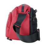 Vanguard VEO Lite S7L Camera & Everyday Shoulder Bag (Red) – Fits Mirrorless Camera + Multiple Lenses, Tablet Storage, Removable Dividers, Easy-Clean Water-Resistant Design