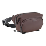 Vanguard VEO Lite W3L Camera & Everyday Waist Pack (Chocolate) – 3L Capacity, Fits Mirrorless Camera + Accessories, Tripod Strap, Adjustable Wear, Easy-Clean Water-Resistant Design