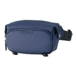 Vanguard VEO Lite W3L Camera & Everyday Waist Pack (Navy) – 3L Capacity, Fits Mirrorless Camera + Accessories, Tripod Strap, Adjustable Wear, Easy-Clean Water-Resistant Design