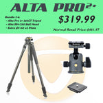 Alta Pro 2+ Bundle #4: - Alta Pro 2+ 263CT Tripod, Alta BH-250 Ball Head, Extra QS-60 v2