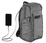 VEO Adaptor R44 Gray Camera Backpack w/ USB Port - Rear Access