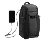 VEO Adaptor R44 Gray Camera Backpack w/ USB Port - Rear Access