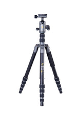 Vanguard VEO 2 GO 265HAB Aluminum Travel Tripod with Ball Head – Convertible Tripod/Monopod (Arca-Compatible, Compact 5-Section Design)