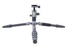 Vanguard VEO 2 GO 265HAB Aluminum Travel Tripod with Ball Head – Convertible Tripod/Monopod (Arca-Compatible, Compact 5-Section Design)